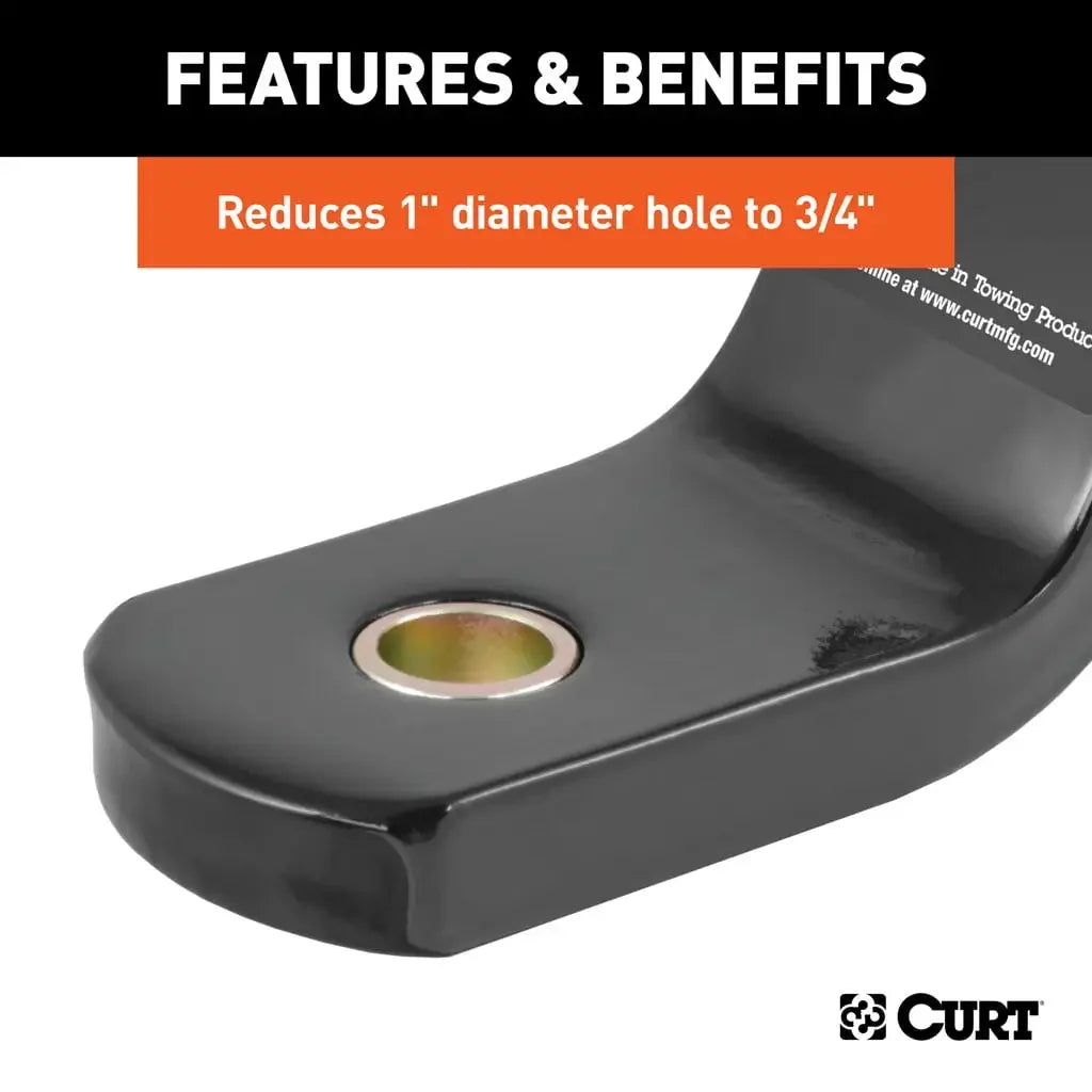 CURT 21100 Trailer Ball Reducer Bushing (From 1" to 3/4" Stem) - View 5