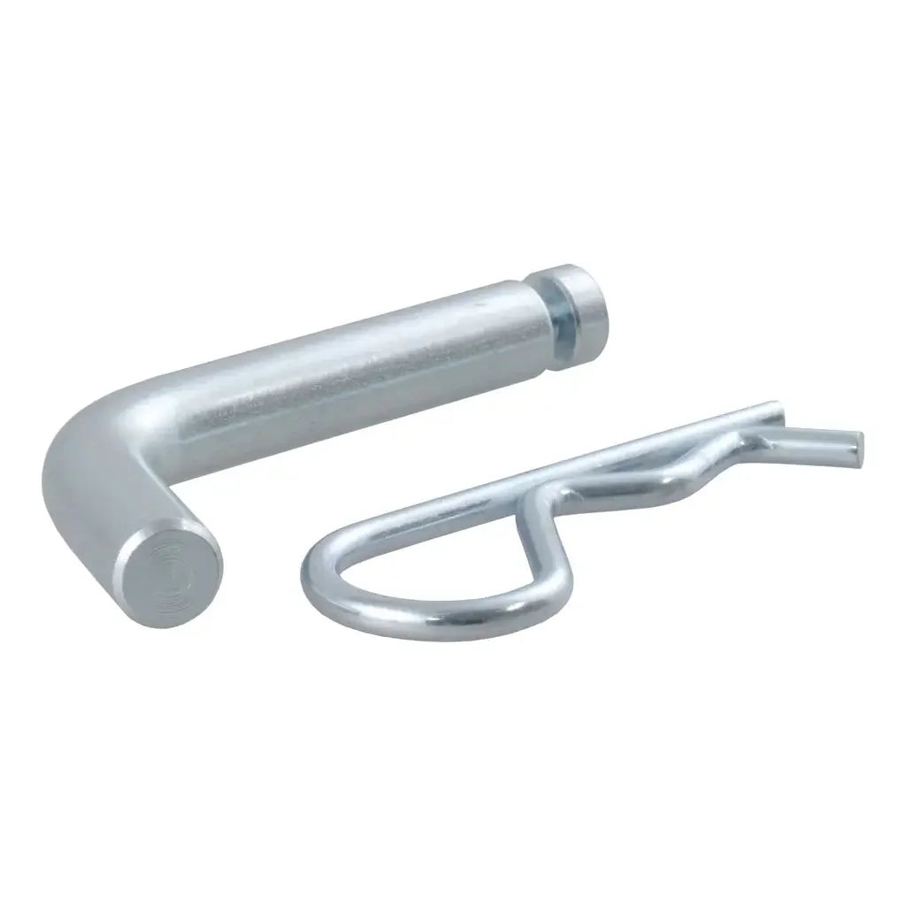 CURT 21403 1/2" Hitch Pin with Groove (1-1/4" Receiver, Zinc) - View 1