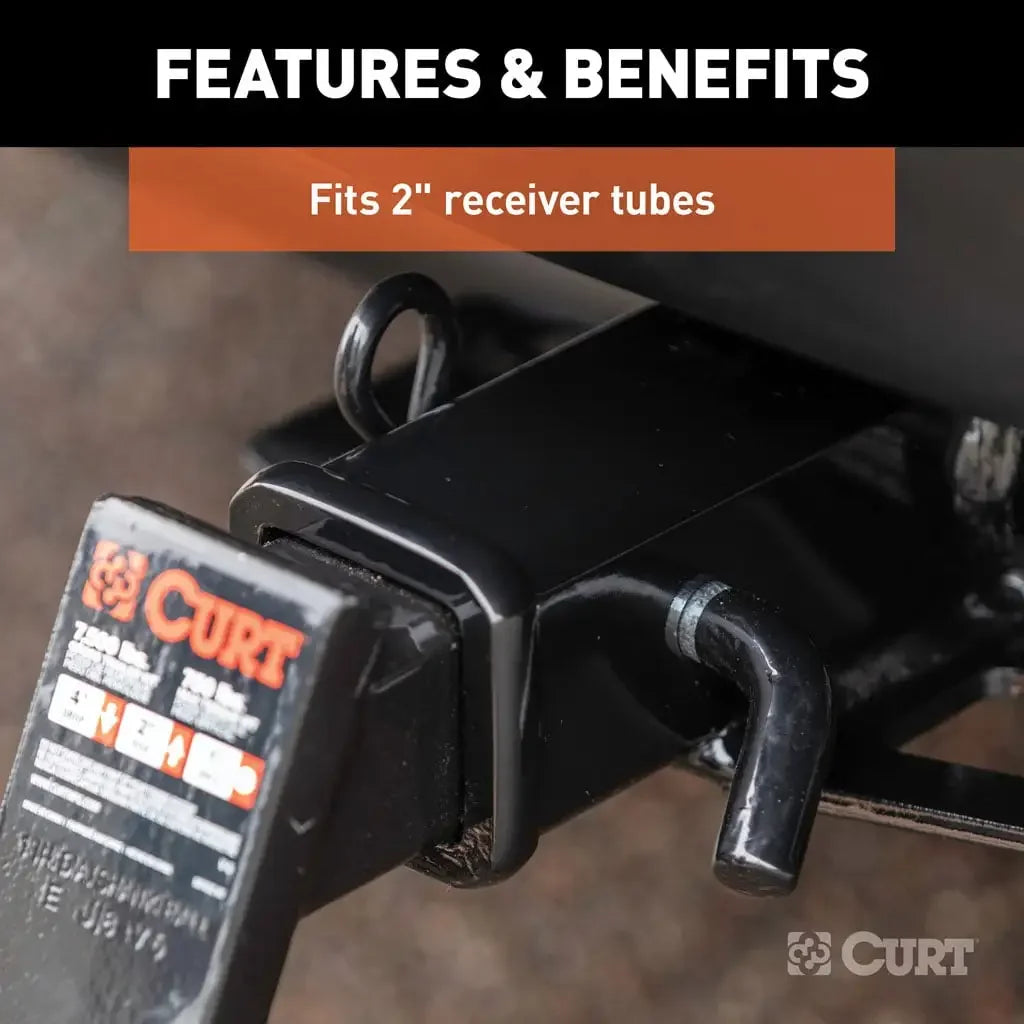 CURT 21510 5/8" Hitch Pin (2" Receiver, Zinc with Rubber Grip) - View 5