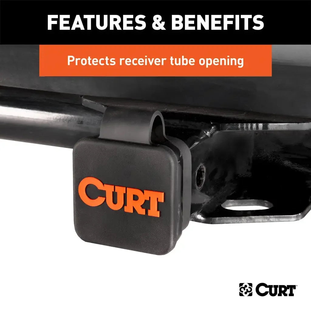 CURT 22279 2" Rubber Hitch Tube Cover - View 5