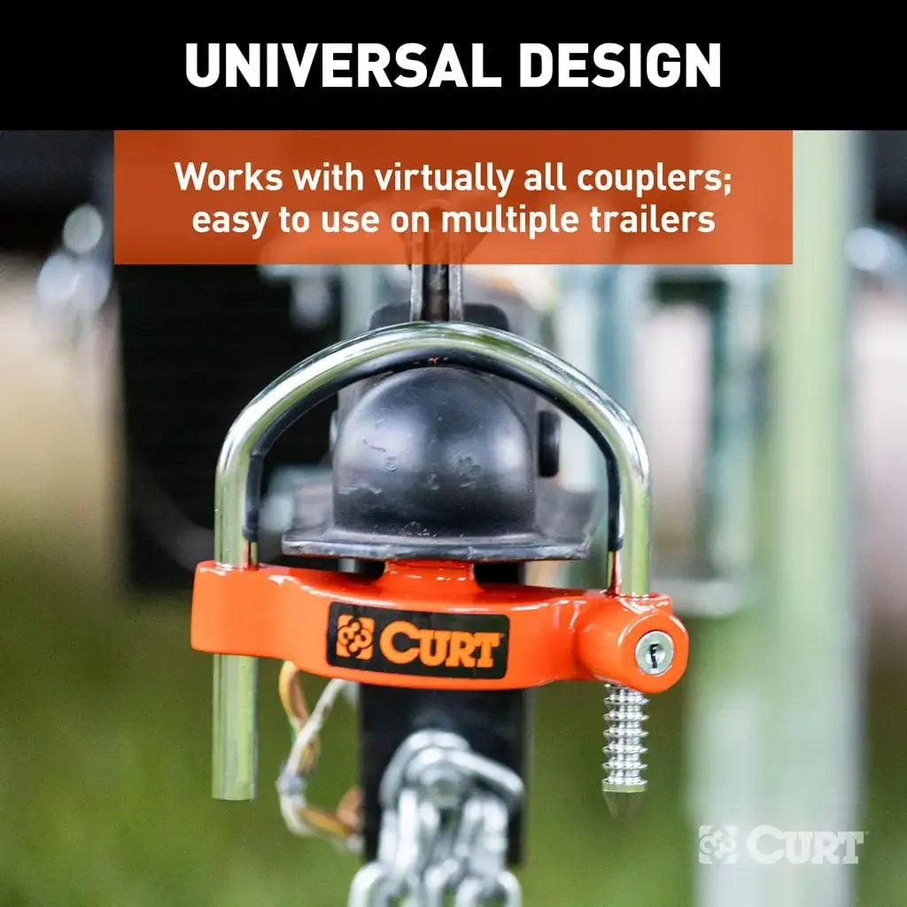 CURT 23090 Universal Trailer Coupler Lock - View 7
