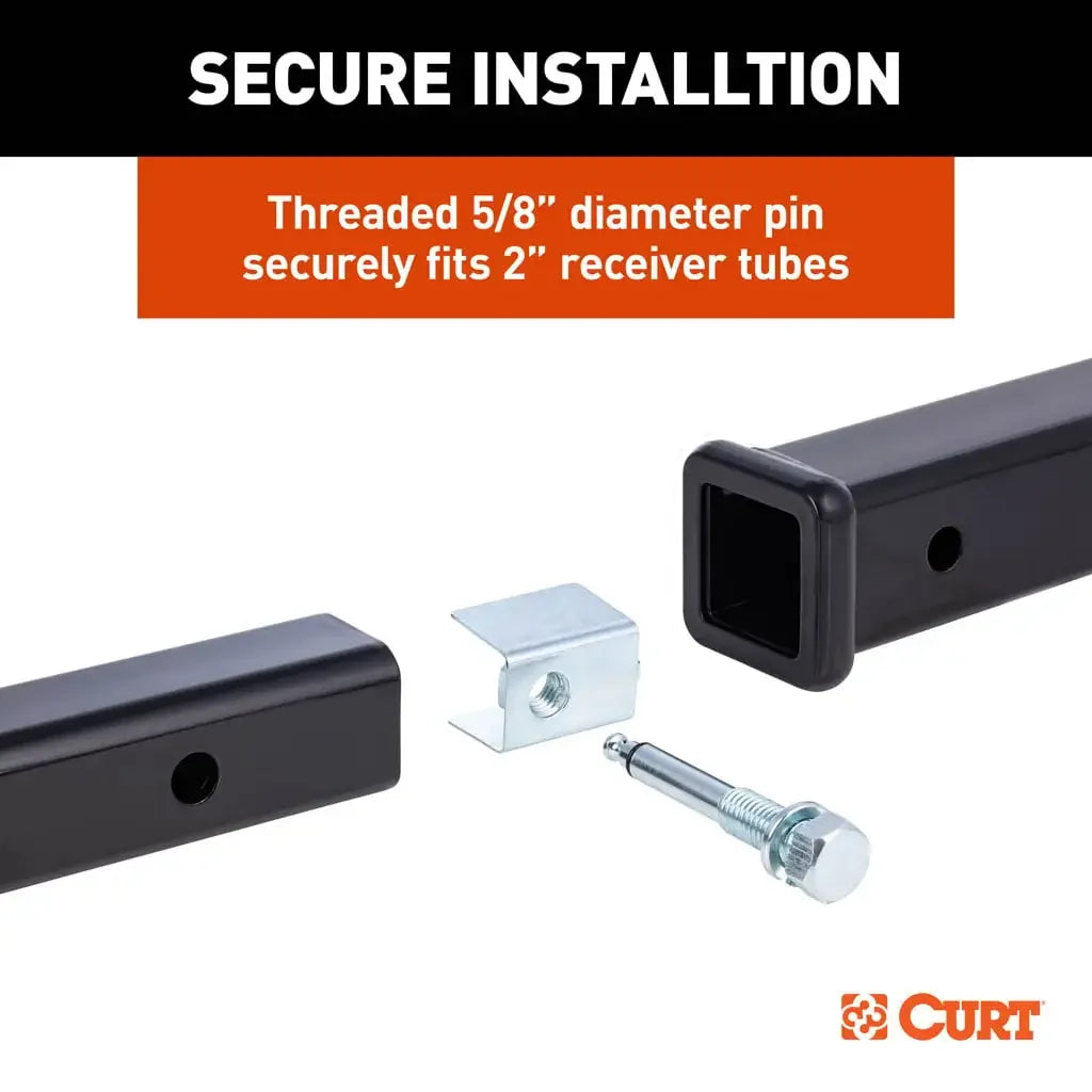 CURT 23535 Anti-Rattle Hitch Lock, Fits 2" Receivers - View 5