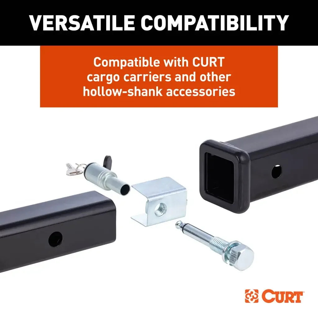 CURT 23535 Anti-Rattle Hitch Lock, Fits 2" Receivers - View 7