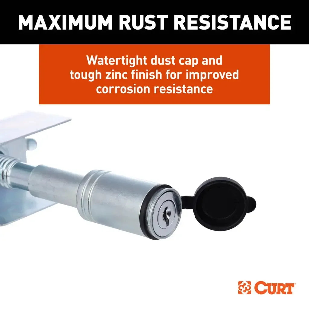 CURT 23535 Anti-Rattle Hitch Lock, Fits 2" Receivers - View 8