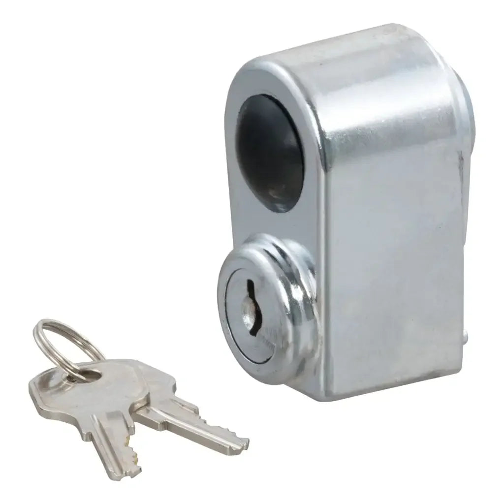 CURT 23562 Spare Tire Lock (Chrome) - View 1