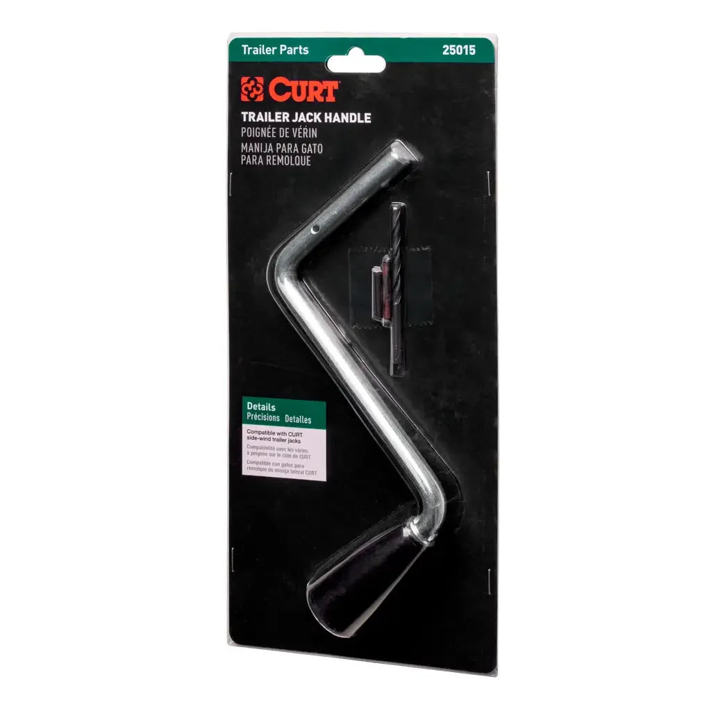 CURT 25015 Replacement Side-Wind Trailer Jack Handle - View 1