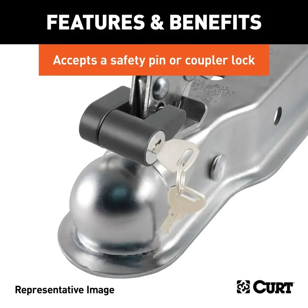 CURT 25094 Replacement 1-7/8" Posi-Lock Coupler Latch for Straight-Tongue Couplers - View 6