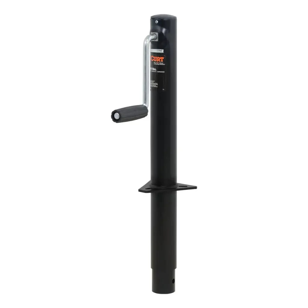 CURT 28204 A-Frame Jack with Side Handle (2,000 lbs, 14-1/2" Travel) - View 1