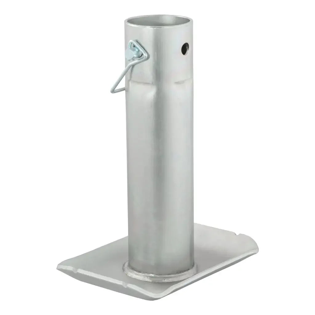 CURT 28274 Pin-On Jack Foot (Fits 2" Tube, 2,000 lbs, 8-1/2" Height) - View 1