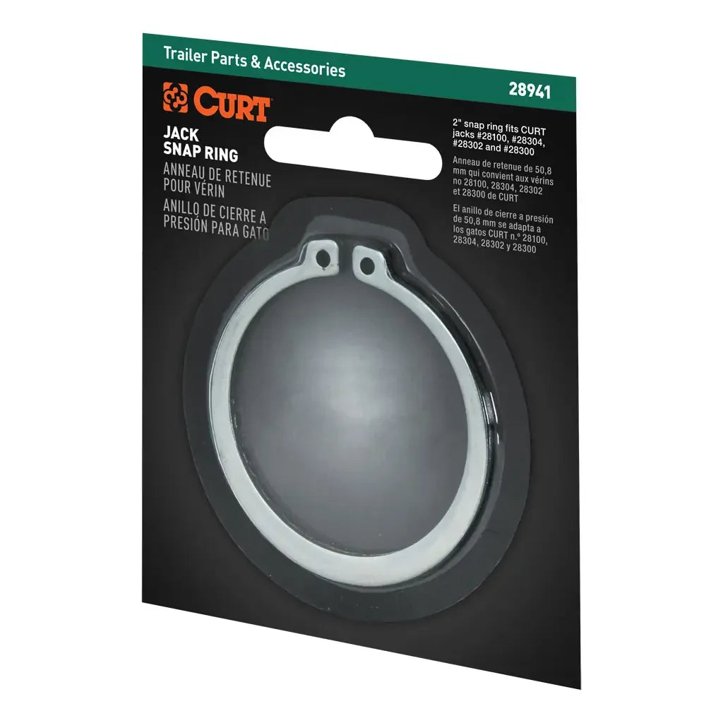 CURT 28941 Replacement Jack Snap Ring (Packaged) - View 3
