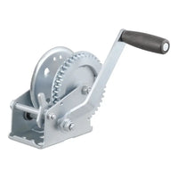 CURT 29424 Hand Crank Winch (1,200 lbs, 7-1/2" Handle) - View 1