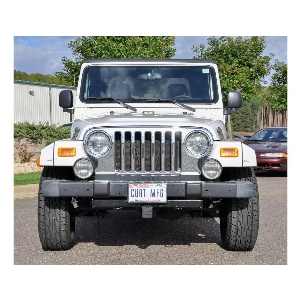 CURT 31028 2" Front Receiver Hitch, Select Jeep Wrangler TJ (Drilling Required) - View 10