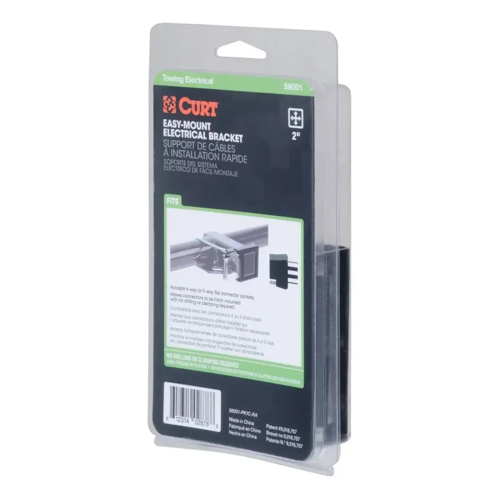 CURT 58011 Easy-Mount Wiring Bracket - Angle 5