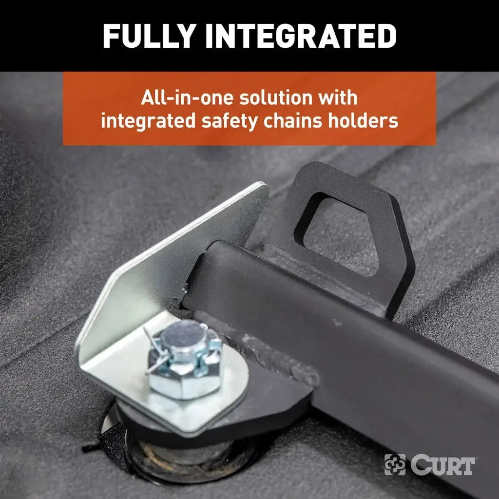 CURT 60663 Multi-Fit OEM Puck System Gooseneck Ball with 4" Offset - View 6