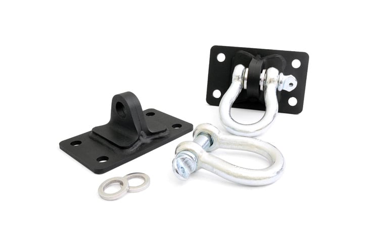 D Ring Shackles and Mounts | Stubby Winch Bumpers | Jeep Wrangler JK/Wrangler Unlimited (07-18) - Bumpers