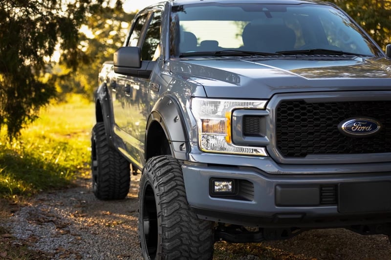RC Defender Fender Flares | YZ Oxford White | Ford F-150 2WD/4WD (2015-2020) (manufacturer page)