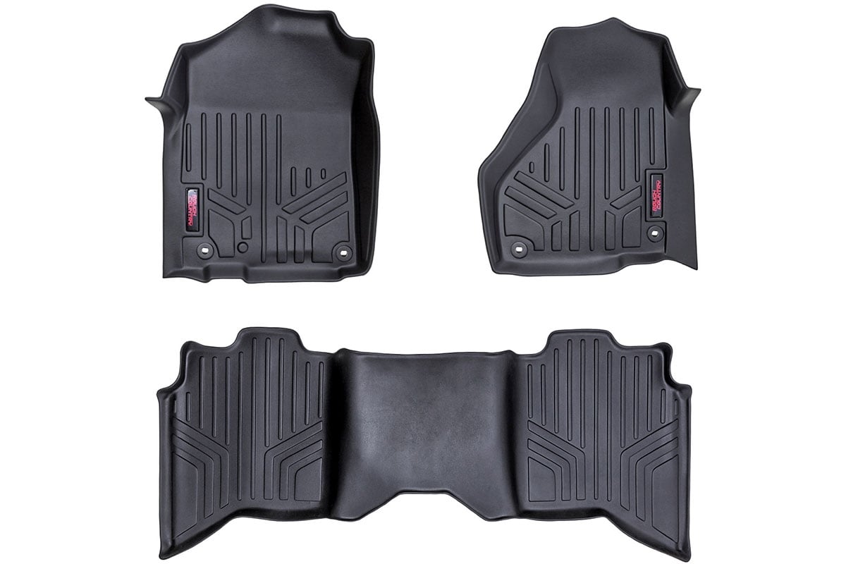RC Floor Mats | FR & RR | Crew/Mega Cab | Ram 1500 2WD/4WD (2012-2018 & Classic) (manufacturer page)