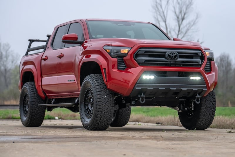 RC Front Shackle Kit | D-Ring Combo | Toyota Tacoma 2WD/4WD (2024-2026) (manufacturer page)