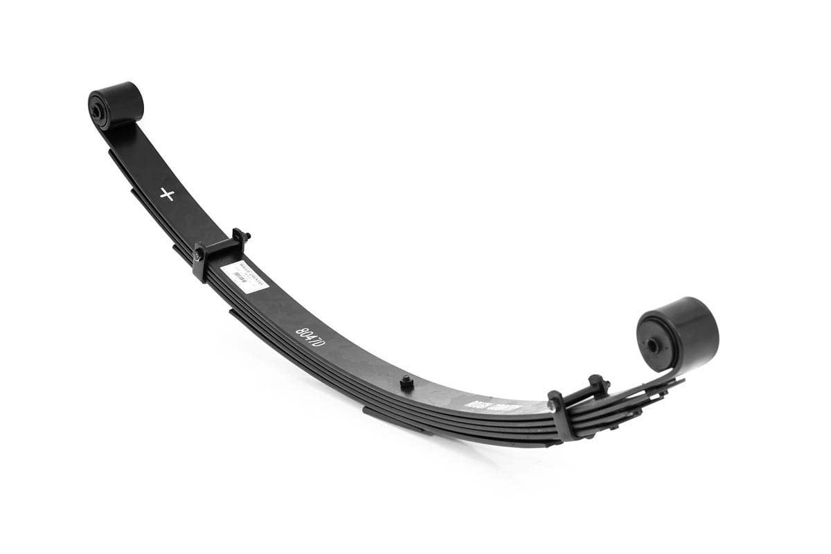 Rear Leaf Springs | 4" Lift | Pair | Jeep Cherokee XJ 2WD/4WD (1984-2001) - Susp Accessories (Image 2 of 4)