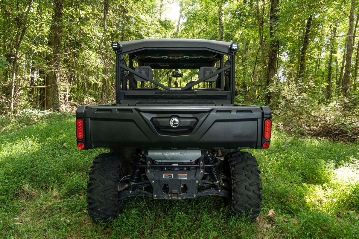 LED Light | Cab Mount | 2" Black Pair | Flood | Can-Am Defender HD 5/HD 8/HD 9/HD 10 - Lighting & Acc (Image 6 of 6)