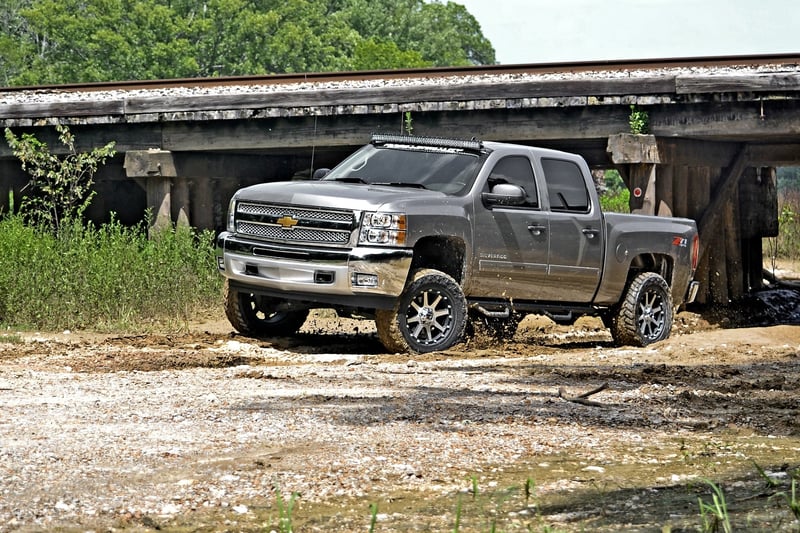 RC 6 Inch Lift Kit | Chevy Silverado & GMC Sierra 1500 4WD (2007-2013) (manufacturer page)