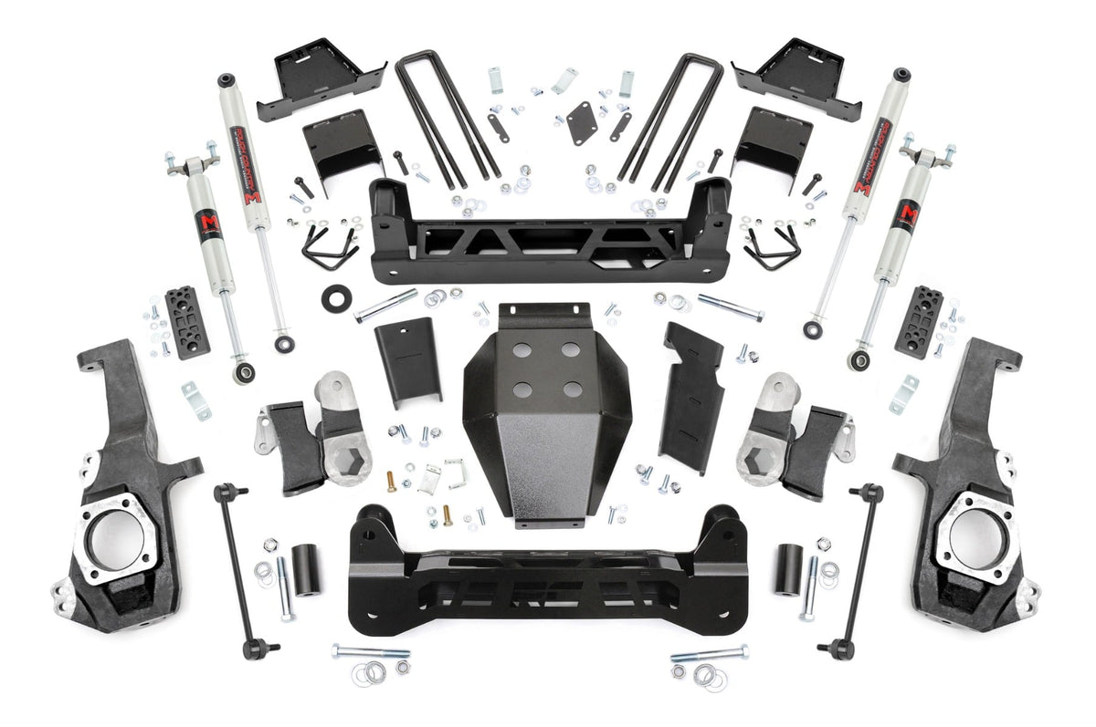 Rough Country 11140 6 Inch Lift Kit | M1 Struts | Chevy/GMC Tahoe/Yukon 4WD (2021-2026) - Image 1