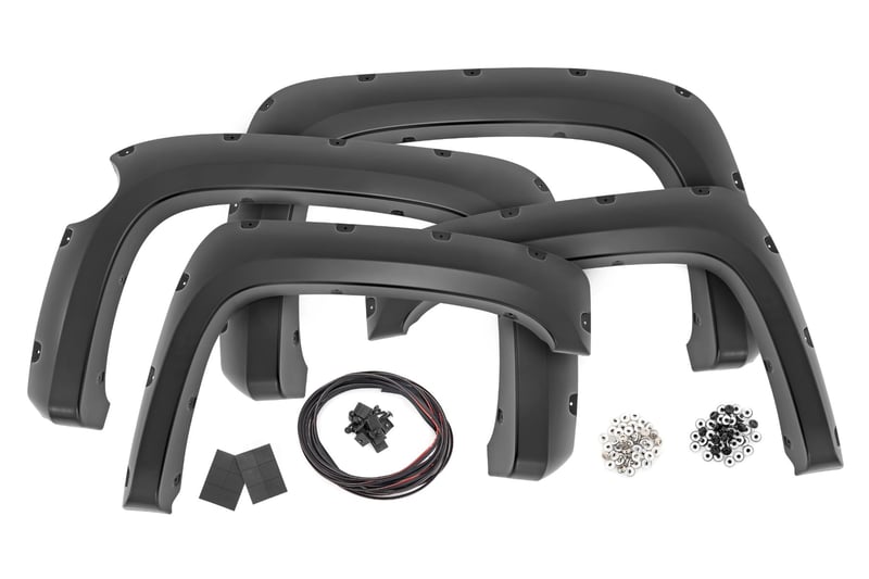 RC Pocket Fender Flares | 5'9" Bed | 836 Blue Granite | Chevy Silverado 1500 (07-13) (manufacturer page)