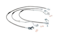 Brake Lines | Stainless | FR & RR | 4-6 Inch Lift | Ford F-250/F-350 Super Duty (99-04) - Susp Accessories