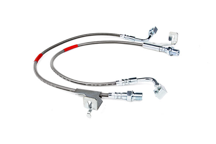 Rough Country 89360S Brake Lines | Front | 4-6" | Chevy/GMC C10/K10 C15/K15 Truck/Half-Ton Suburban (87-91) - Image 1