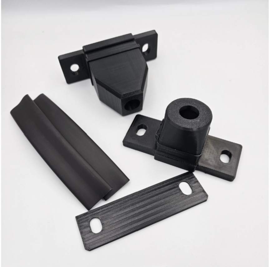 External Camera Mounts for Digital Rearview Mirror Kit, Tundra & Tacoma - View 2