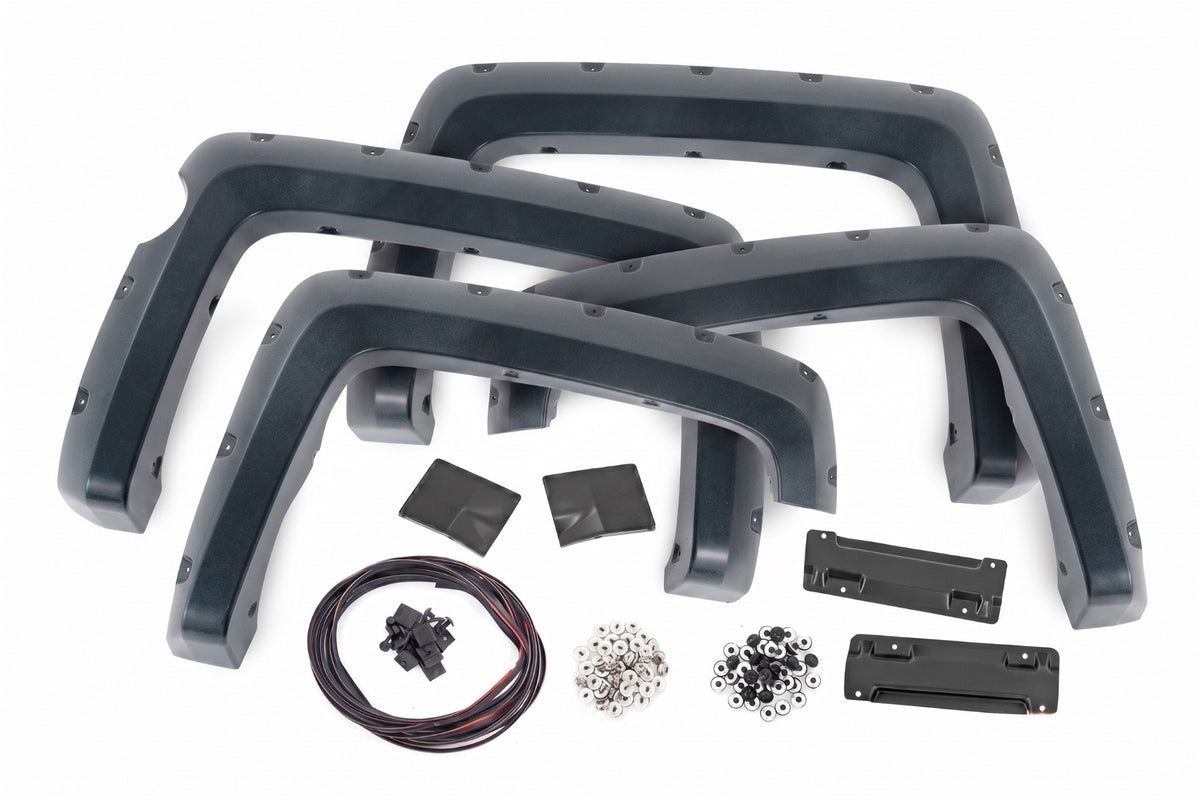Pocket Fender Flares | 5'9" Bed | GPA Graphite | Chevy Silverado 1500 (14-18 & Classic) - Fender Flares (Image 3 of 6)