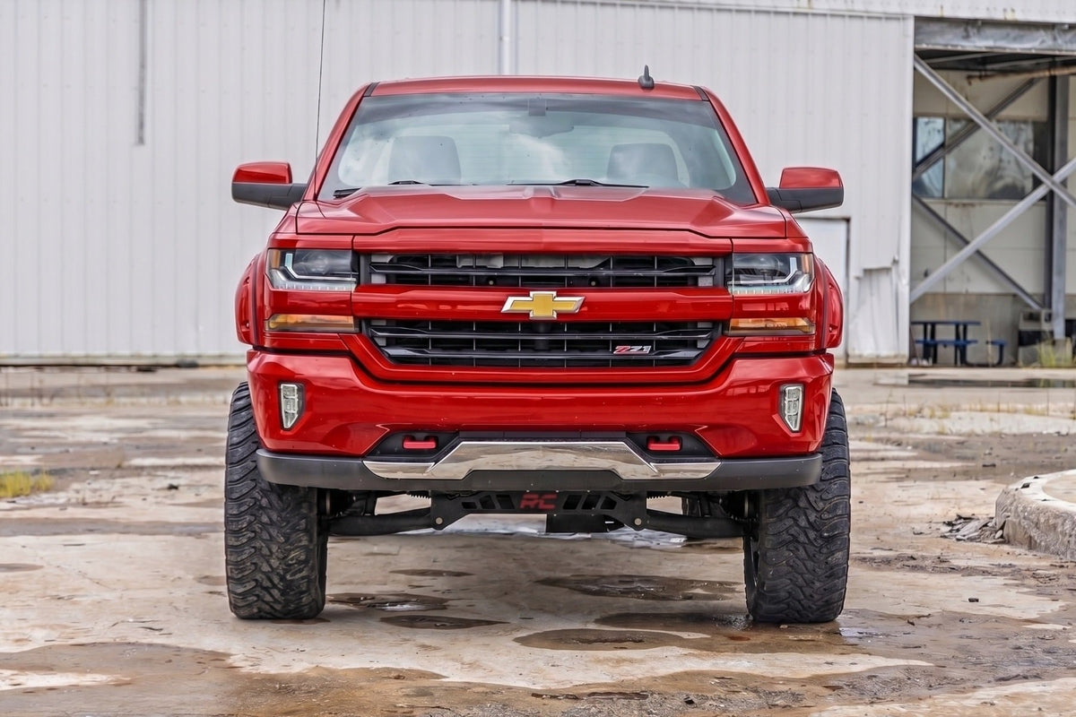 Pocket Fender Flares | 5'9" Bed | GCN Victory Red | Chevy Silverado 1500 (14-18 & Classic) - Fender Flares (Image 6 of 6)