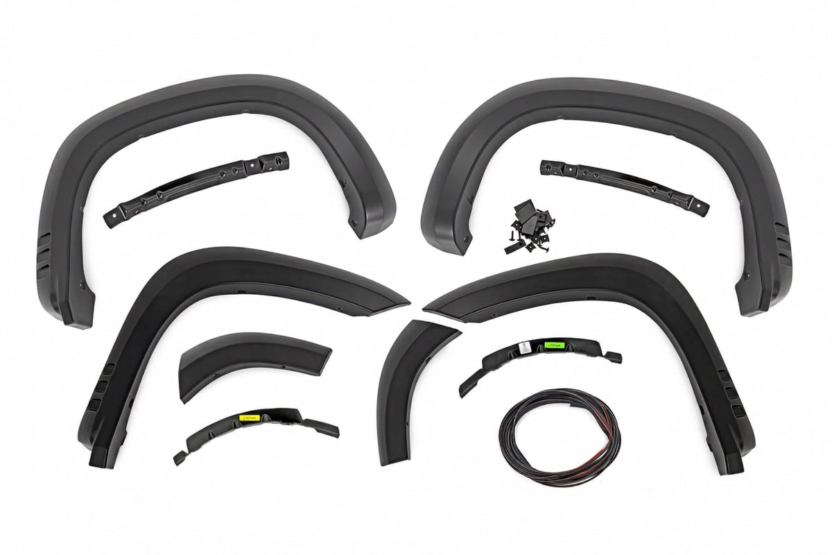 SF1 Fender Flares | GBA Black | Chevy Silverado 1500 2WD/4WD (2019-2026) - Fender Flares (Image 4 of 6)