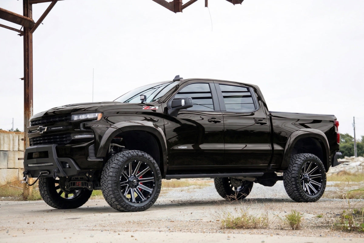 SF1 Fender Flares | GBA Black | Chevy Silverado 1500 2WD/4WD (2019-2026) - Fender Flares (Image 5 of 6)
