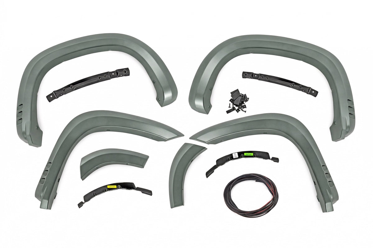 SF1 Fender Flares | GBD Cypress Gray | Chevy Silverado 1500 2WD/4WD (19-26) - Fender Flares (Image 4 of 6)