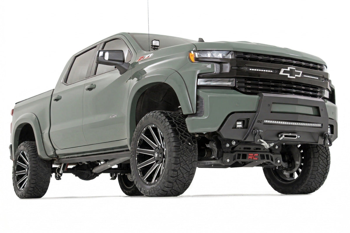 SF1 Fender Flares | GBD Cypress Gray | Chevy Silverado 1500 2WD/4WD (19-26) - Fender Flares (Image 2 of 6)
