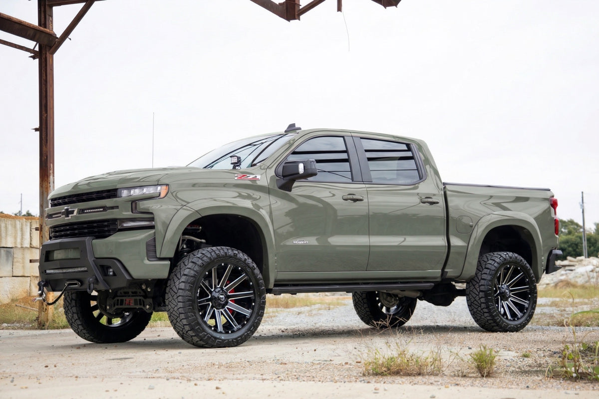 SF1 Fender Flares | GBD Cypress Gray | Chevy Silverado 1500 2WD/4WD (19-26) - Fender Flares (Image 5 of 6)