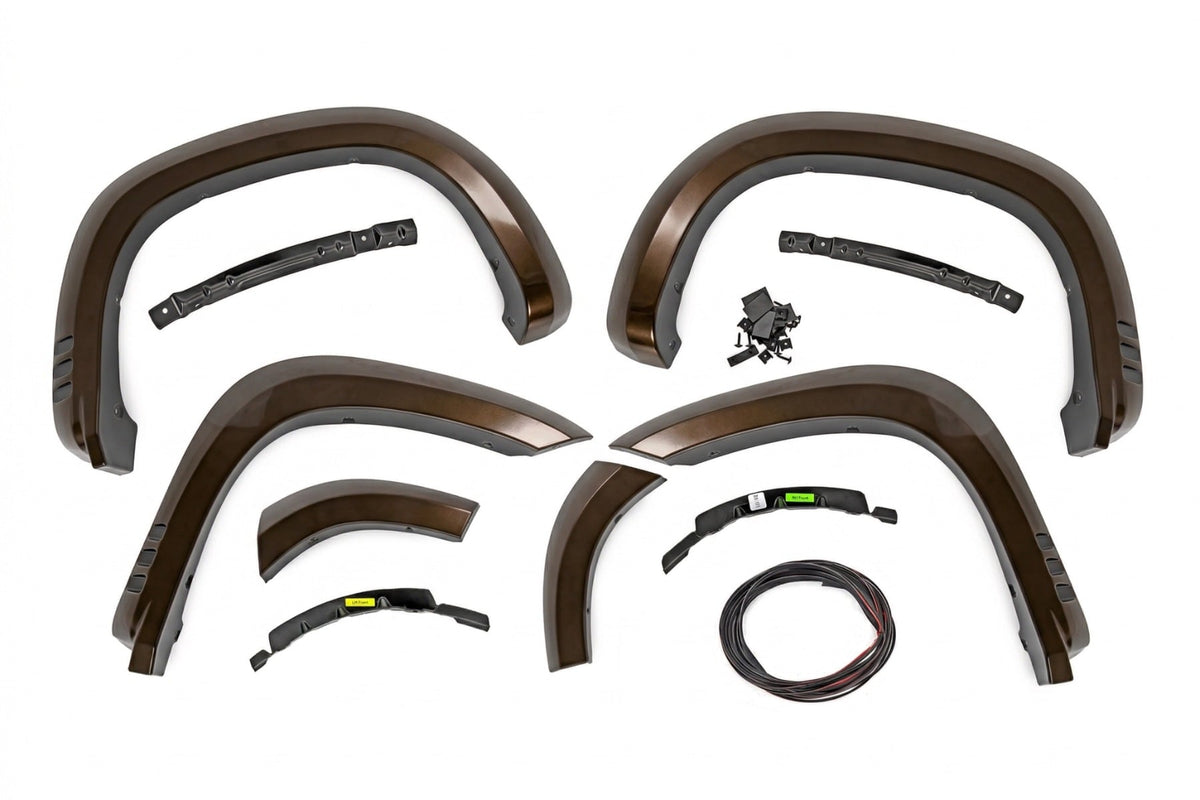 SF1 Fender Flares | GXN Deep Bronze | Chevy Silverado 1500 2WD/4WD (19-26) - Fender Flares (Image 4 of 6)