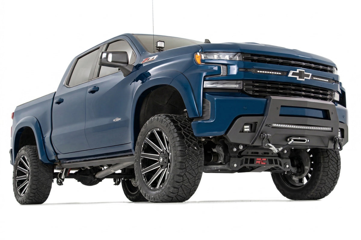 SF1 Fender Flares | G1K Deep Ocean Blue | Chevy Silverado 1500 2WD/4WD (19-26) - Fender Flares (Image 2 of 6)