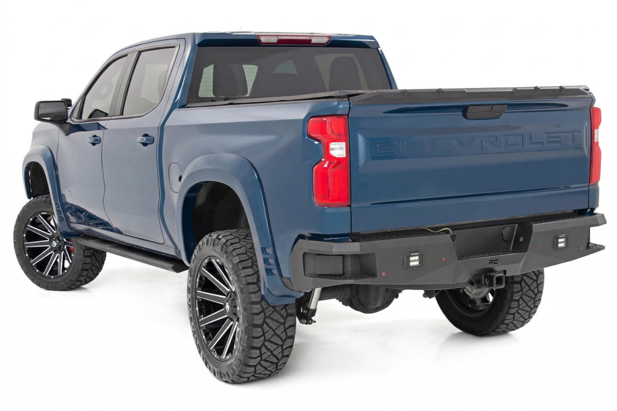 SF1 Fender Flares | GXP Lakeshore Blue | Chevy Silverado 1500 2WD/4WD (19-26) - Fender Flares (Image 3 of 6)