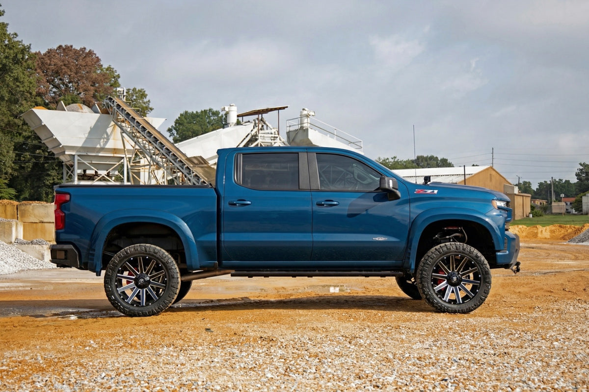SF1 Fender Flares | GXP Lakeshore Blue | Chevy Silverado 1500 2WD/4WD (19-26) - Fender Flares (Image 6 of 6)