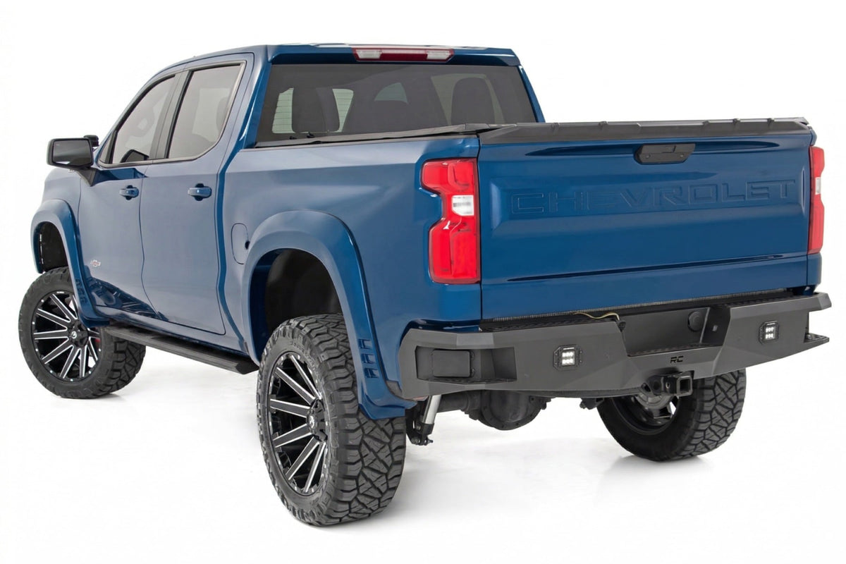 SF1 Fender Flares | GA0 Northsky Blue | Chevy Silverado 1500 2WD/4WD (19-26) - Fender Flares (Image 3 of 6)