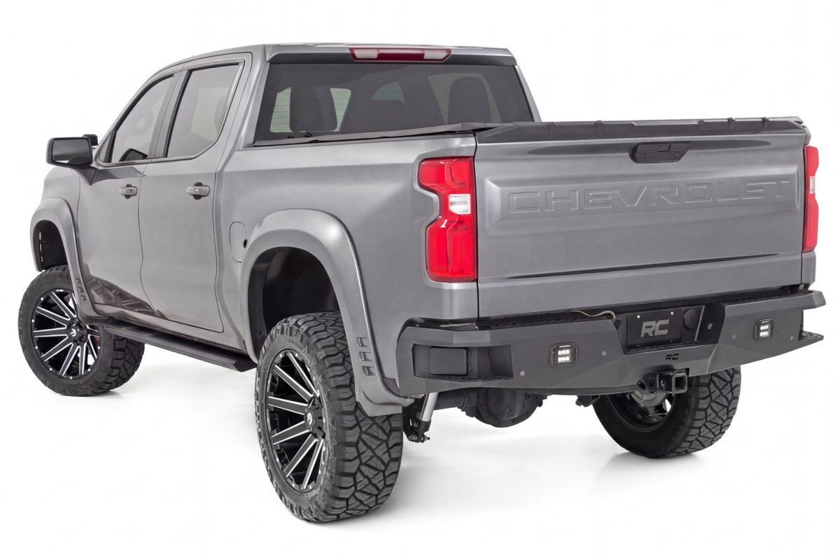 SF1 Fender Flares | G9K Satin Steel | Chevy Silverado 1500 2WD/4WD (19-26) - Fender Flares (Image 3 of 6)