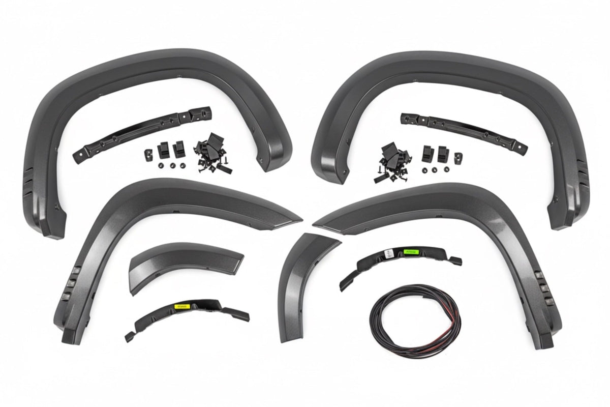 SF1 Fender Flares | GJI Shadow Gray | Chevy Silverado 1500 2WD/4WD (19-26) - Fender Flares (Image 4 of 6)