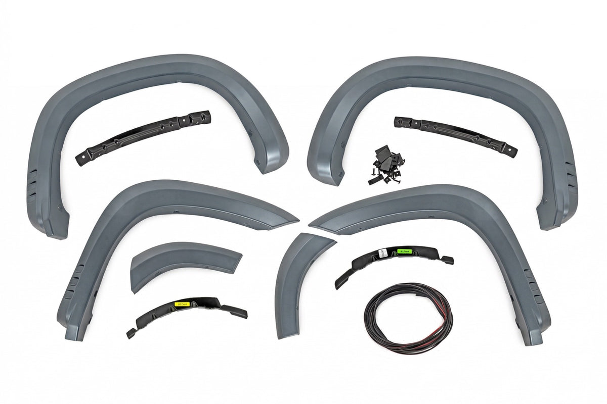 SF1 Fender Flares | GNO Slate Gray | Chevy Silverado 1500 2WD/4WD (2019-2026) - Fender Flares (Image 4 of 6)