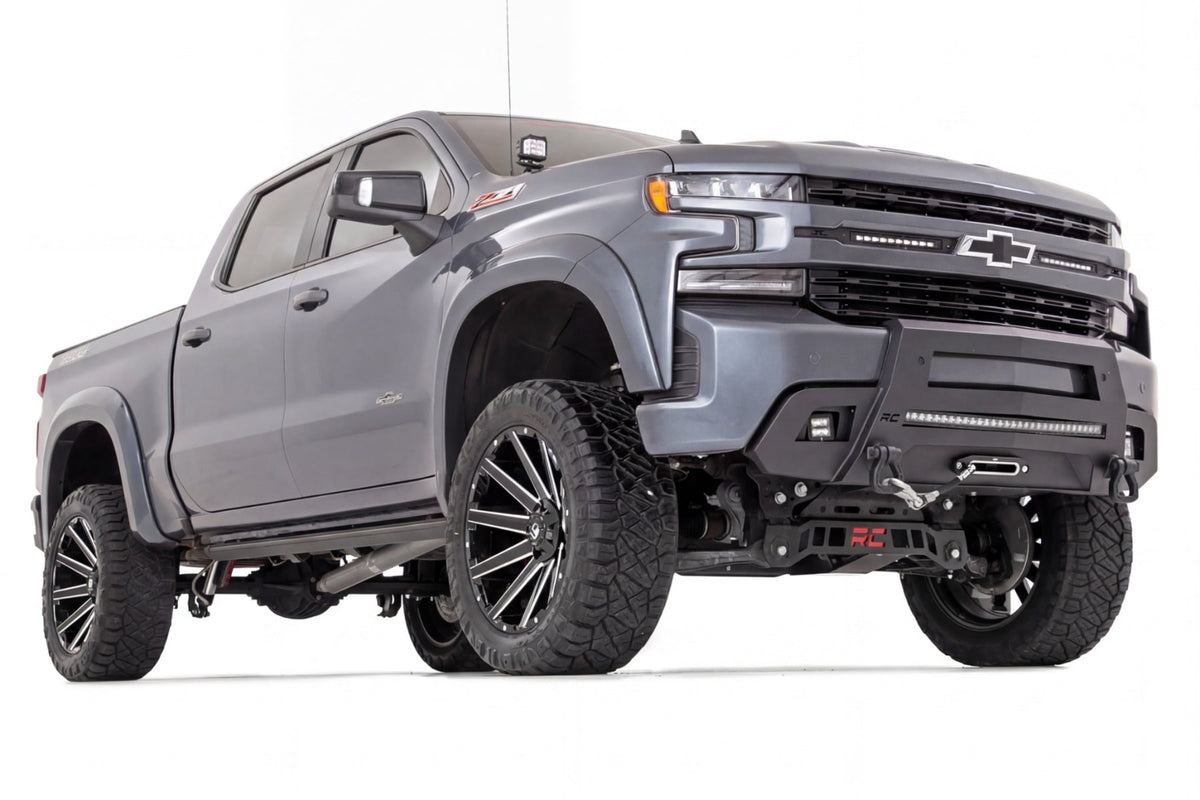 SF1 Fender Flares | GXD Sterling Grey Metallic | Chevy Silverado 1500 (19-26) - Fender Flares (Image 2 of 6)
