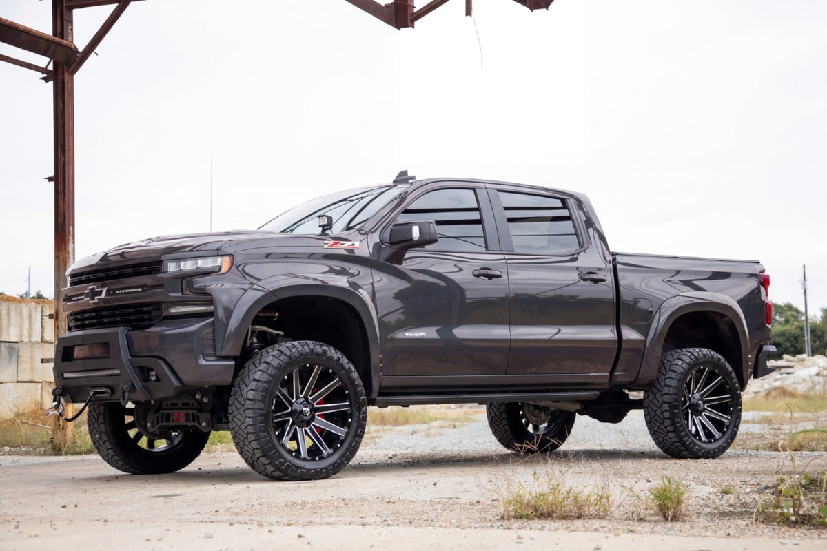 SF1 Fender Flares | GXD Sterling Grey Metallic | Chevy Silverado 1500 (19-26) - Fender Flares (Image 5 of 6)