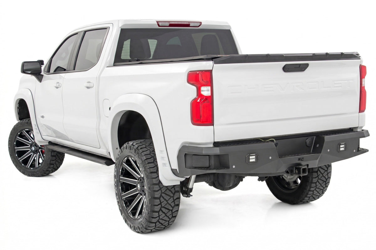 SF1 Fender Flares | GAZ Summit White | Chevy Silverado 1500 2WD/4WD (19-26) - Fender Flares (Image 3 of 6)