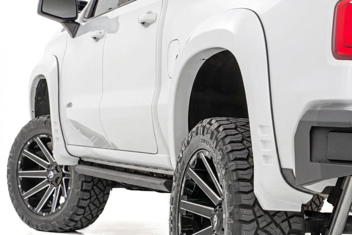 SF1 Fender Flares | GAZ Summit White | Chevy Silverado 1500 2WD/4WD (19-26) - Fender Flares (Image 1 of 6)