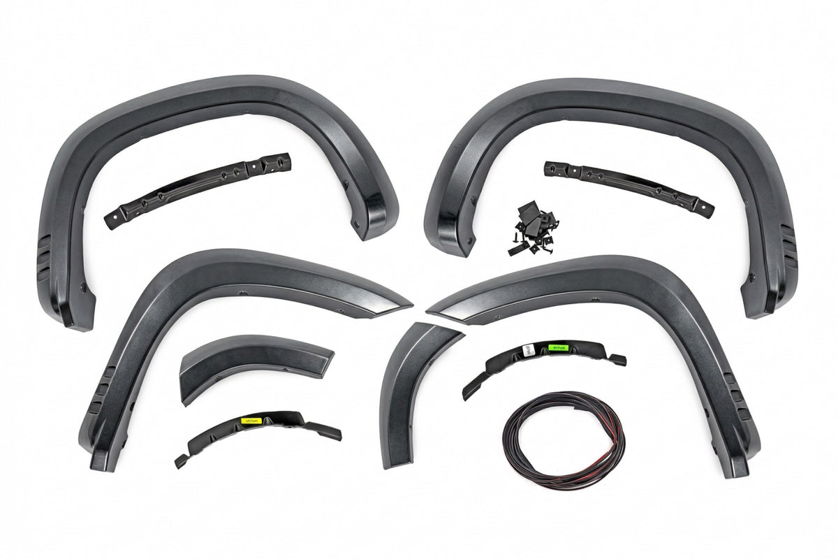 SF1 Fender Flares | GXG Tungsten | Chevy Silverado 1500 2WD/4WD (2019-2026) - Fender Flares (Image 4 of 6)